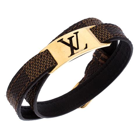 louis vuitton damier ebene bracelet|lv sign it bracelet.